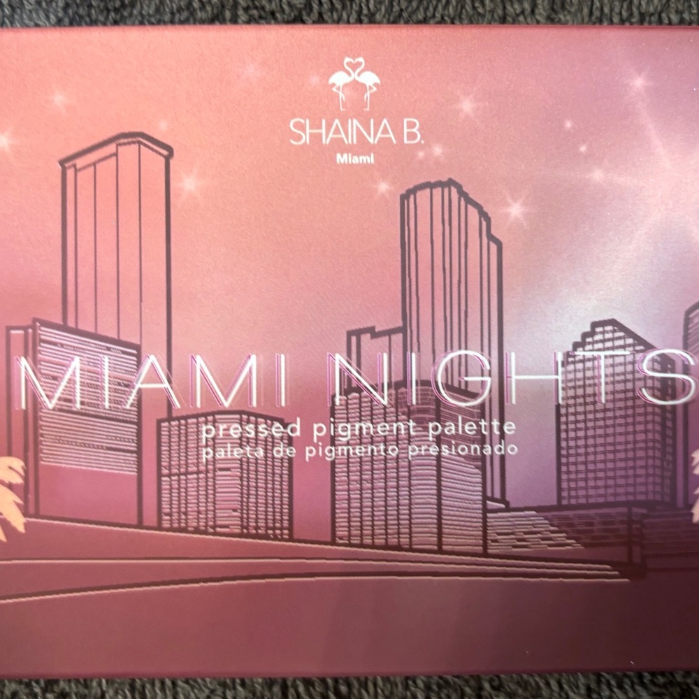 Shaina B. Miami Nights Pressed Pigment Palette